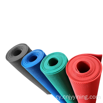 Rholyn mat llawr gwrth slip pvc